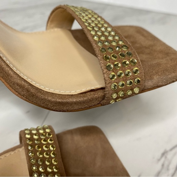 Vince Camuto Saprenda Light Brown Heeled Sandal 7M - Picture 9 of 14